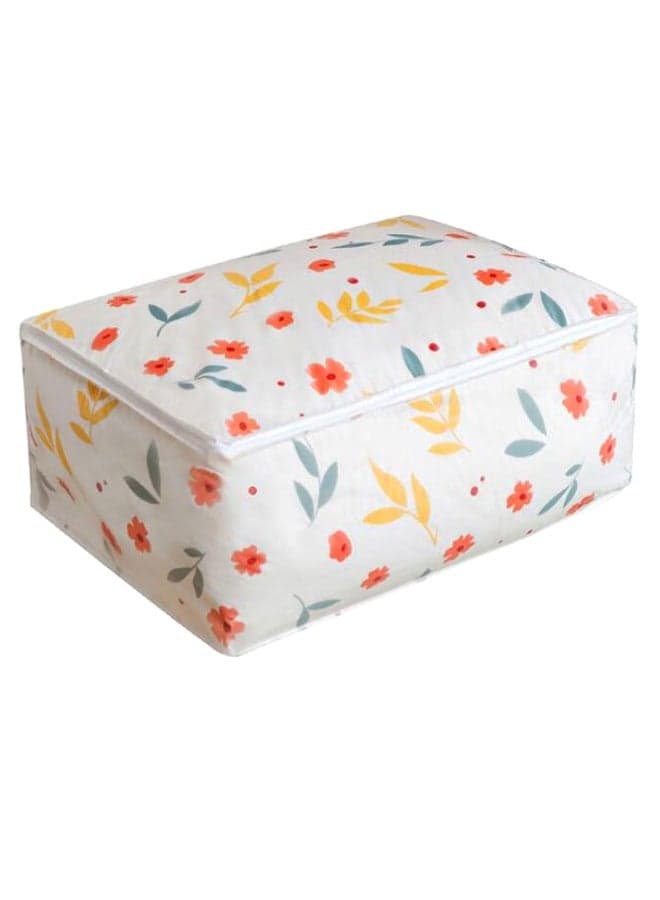 Floral Print Under add Multishape Bed Storage Bag Multicolour Packing Organizers