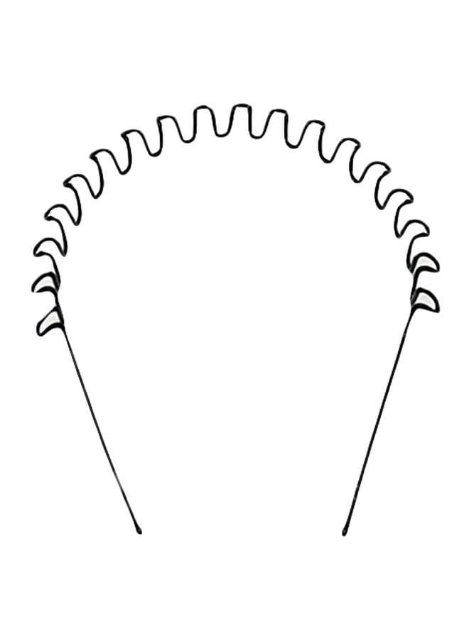 Metal Hair Band Black Headbands