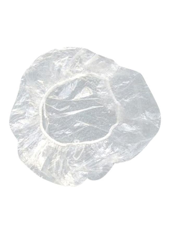 Pack Of 100 Disposable Shower Caps Clear
