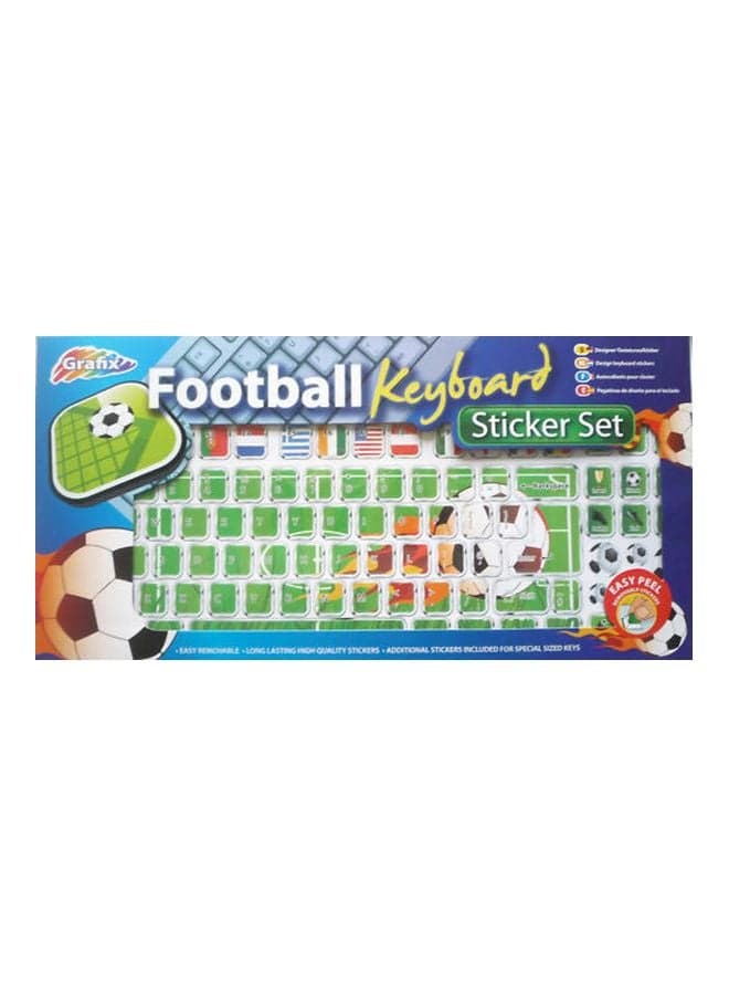 Football Keyboard Sticker Set 15-0381