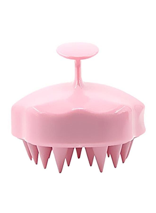 Silicone Scalp Massager Pink Hair Brushes