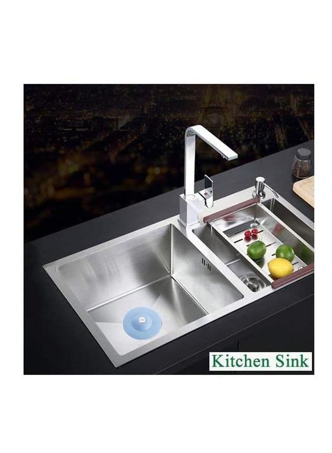 2-Piece Shower Drain Stopper Blue (٤)