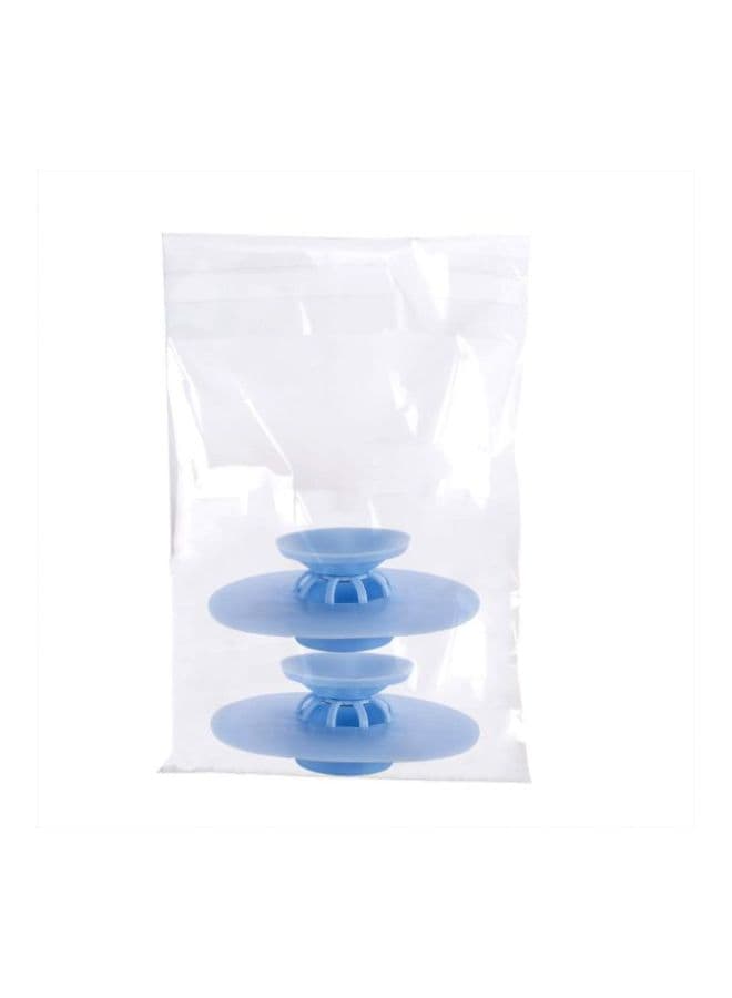 2-Piece Shower Drain Stopper Blue (٦)