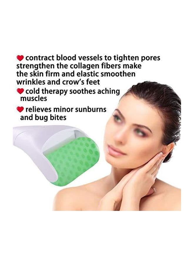 Face Ice Roller White/Green Face Massagers & Rollers (٤)
