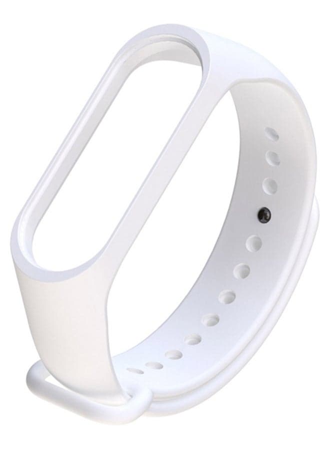 Replacement Band For Xiaomi Mi Band 4 White Fitness Tracker Bands