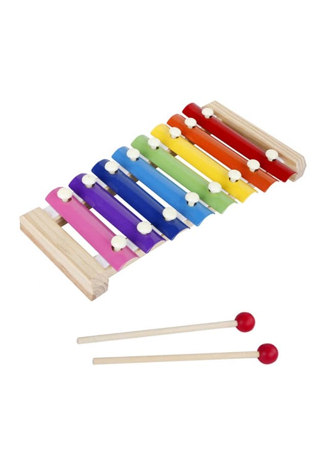 Xylophone Eight-Tone Hand Knocking Piano Musical Instrument Toys