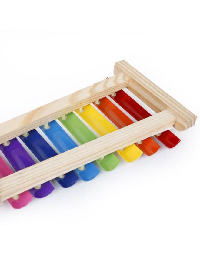 Xylophone Eight-Tone Hand Knocking Piano Musical Instrument Toys (٣)