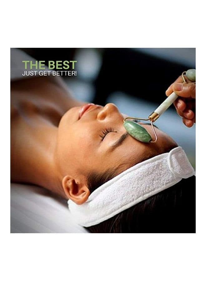 Anti-Aging Facial Massager Green/Gold (6)