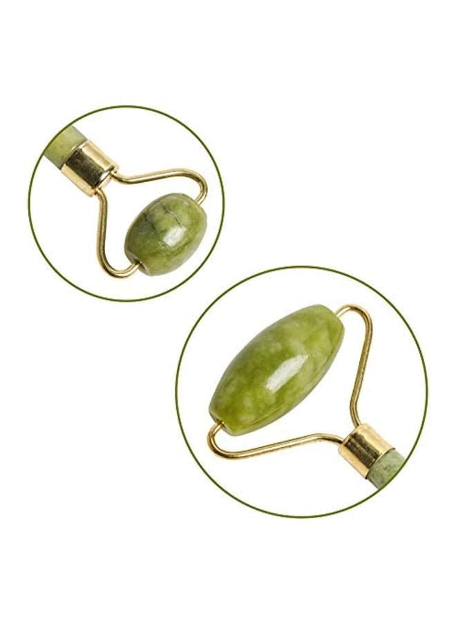 Jade Roller Massage Tool Set Green (6)