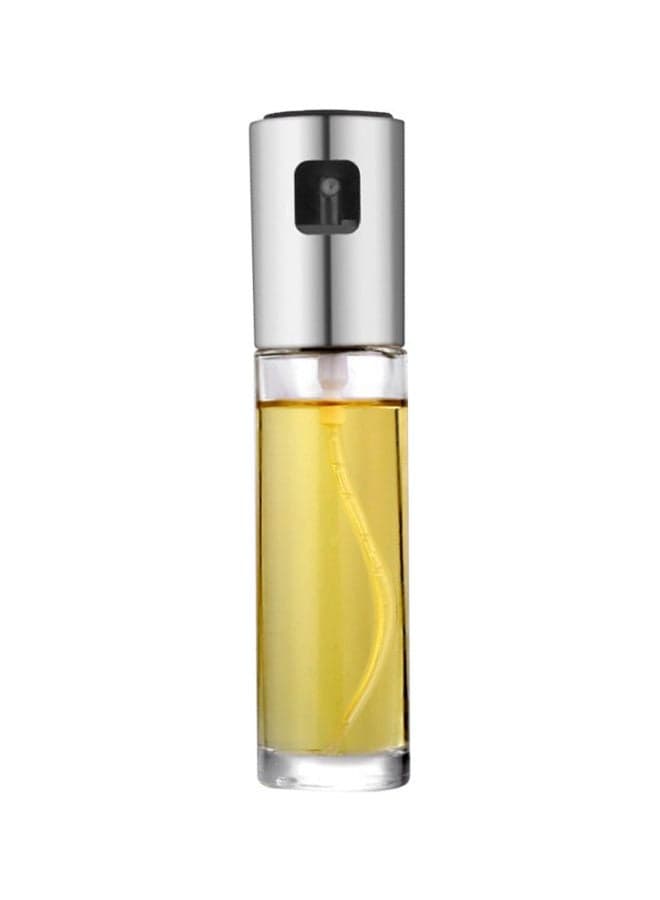 Oil Sprayer Bottle Silver/Clear 180x40mm Oil Dispensers