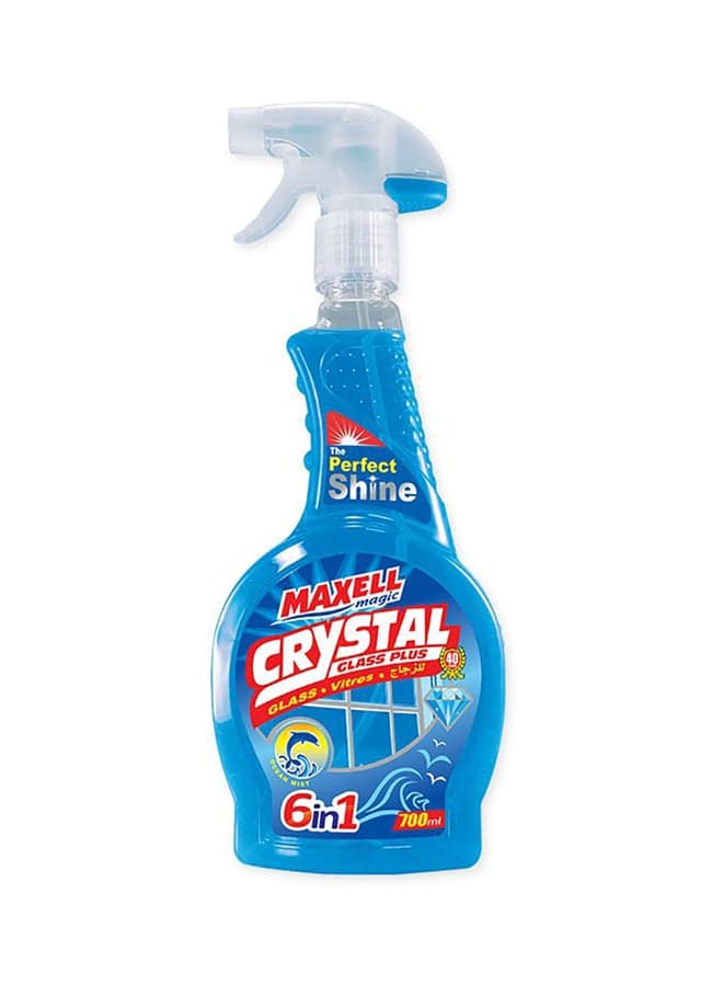 Magic Crystal Glass And Window Cleaner Spray With Ocean Mist Scent 700ml Household Glass Cleaners
