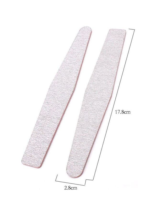 4-Piece Nail File Set Grey Makeup Tools & Accessories (٣)