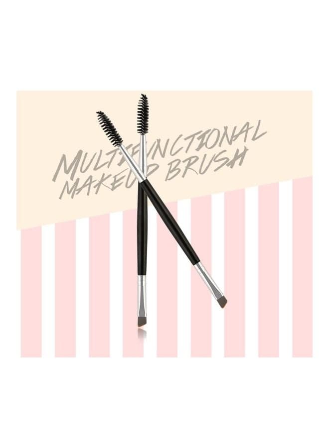 Dual Ended Eyebrow Makeup Brush Multicolour Eye Brushes (٥)