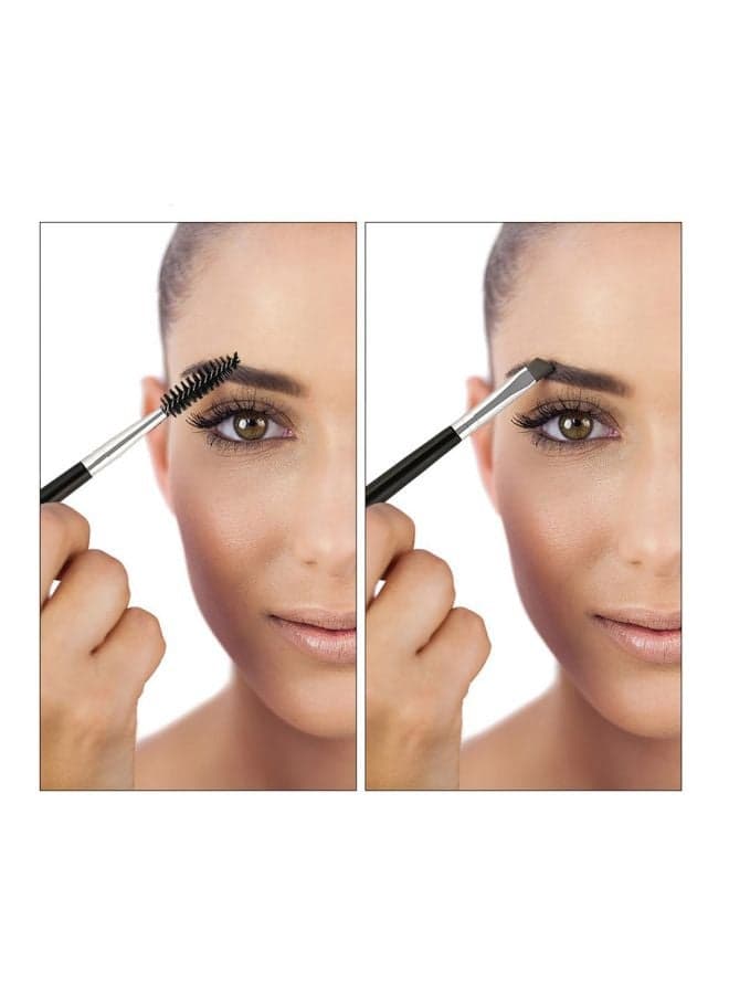 Dual Ended Eyebrow Makeup Brush Multicolour Eye Brushes (٤)