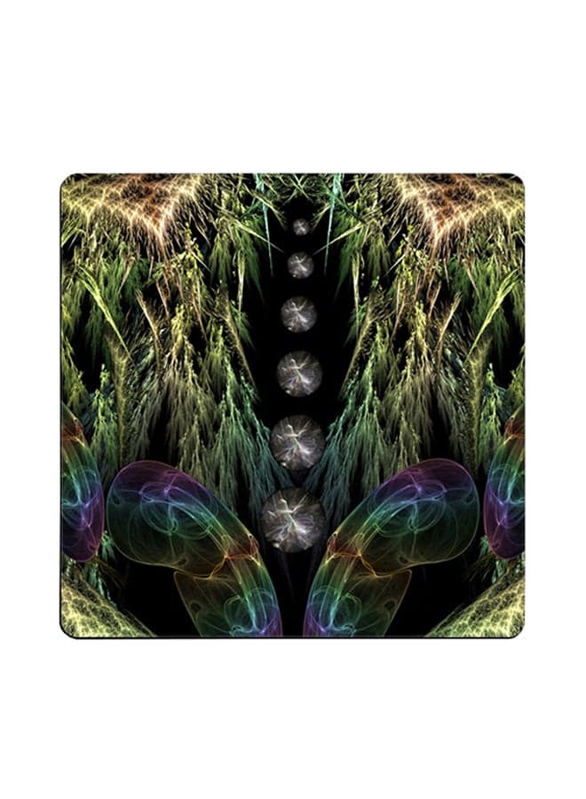 Graphics Printed Coaster Multicolour 9x9cm
