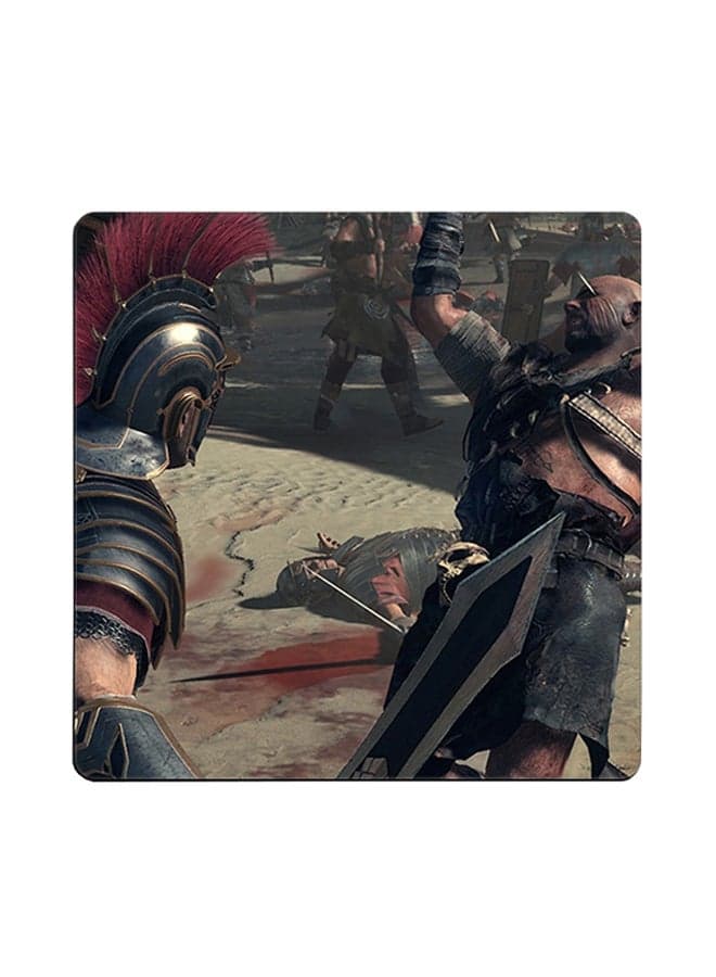 Graphics Printed Coaster Multicolour 9x9cm