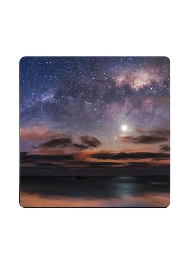 Milkyway Printed Coaster Multicolour 9x9cm