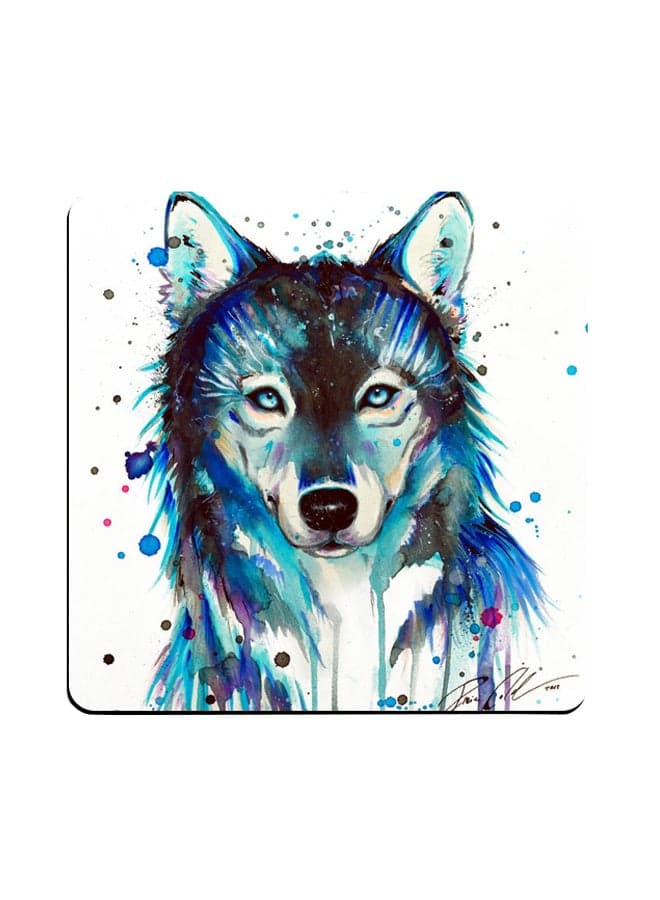 Graphics Printed Coaster Multicolour 9x9cm