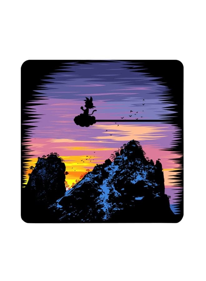 Graphics Printed Coaster Multicolour