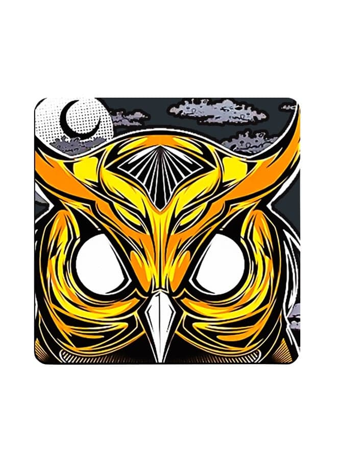 Graphics Printed Coaster Multicolour 9x9cm