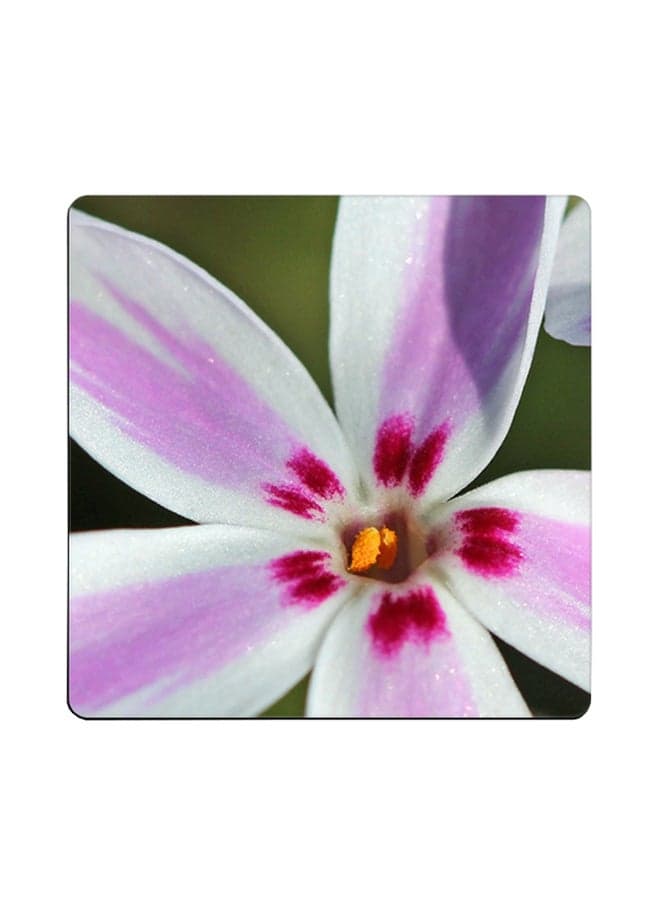Spring Blooms Printed Coaster Multicolour 9x9cm