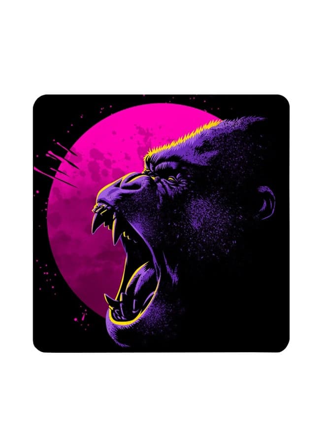 Graphics Printed Coaster Multicolour 9x9cm