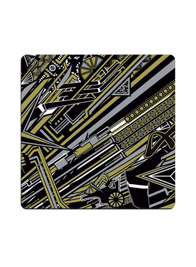 Graphics Printed Coaster Multicolour 9x9cm