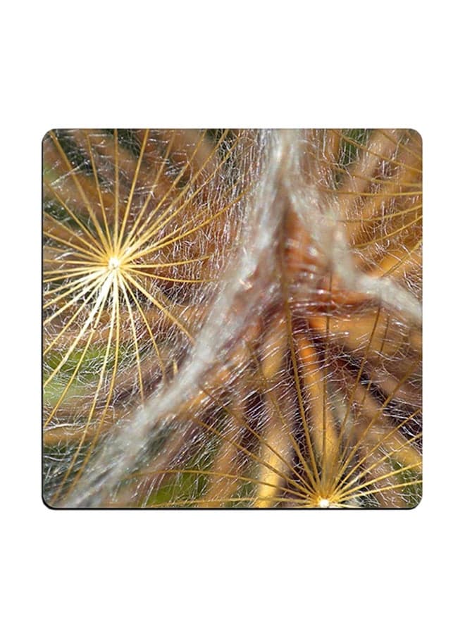 Web Printed Coaster Multicolour 9x9cm