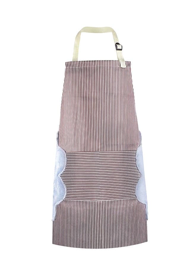 2-Sided Cotton Apron Multicolour 20.8 x 18.2 x 4.5cm Household Cleaning Supplies