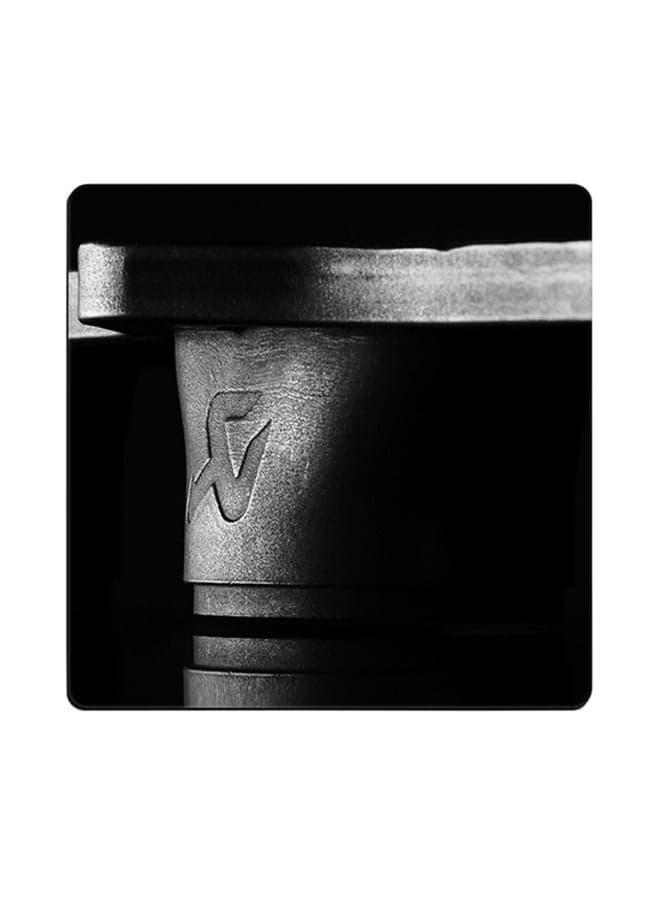 Printed Coaster Black 9x9cm