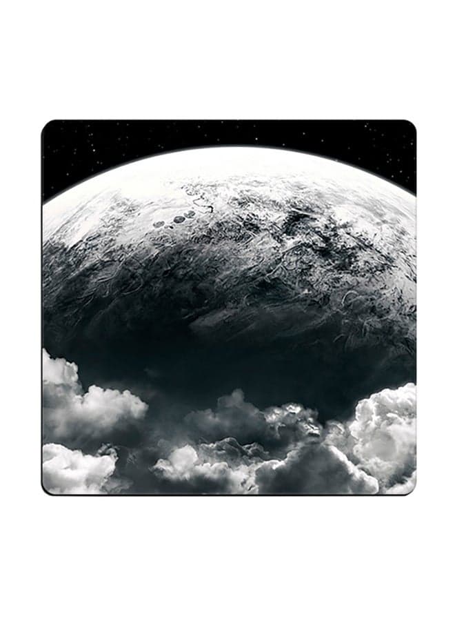 The Rise Of A Planet Printed Coaster Grey 9x9cm