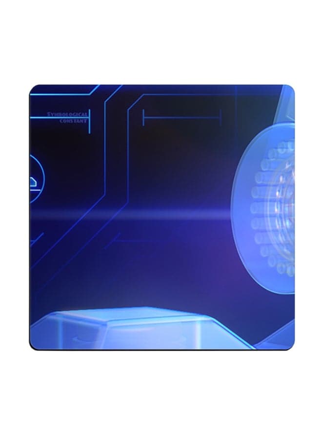 Printed Coaster Blue 9x9cm