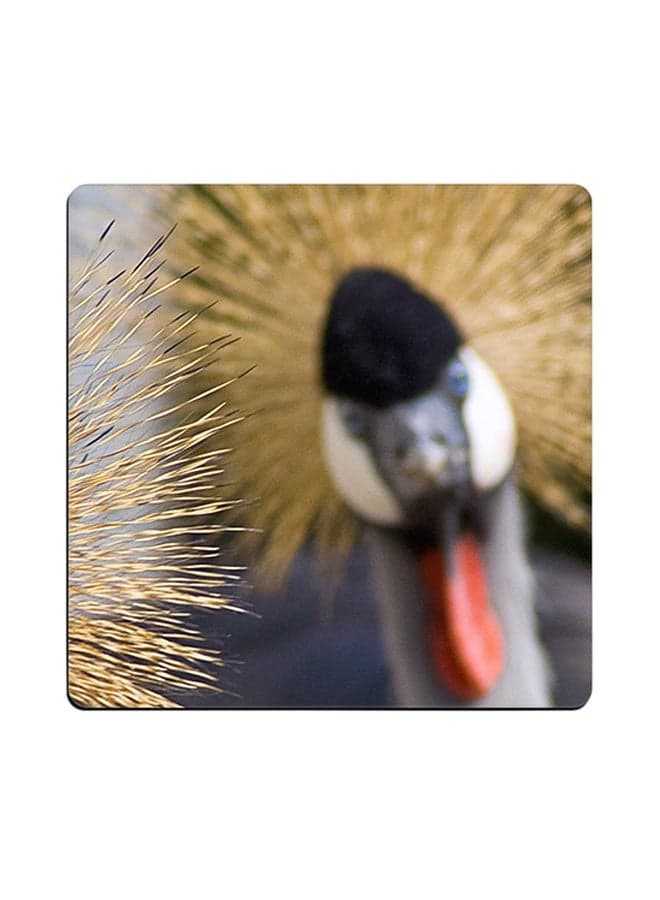 Printed Coaster Multicolour 9x9cm