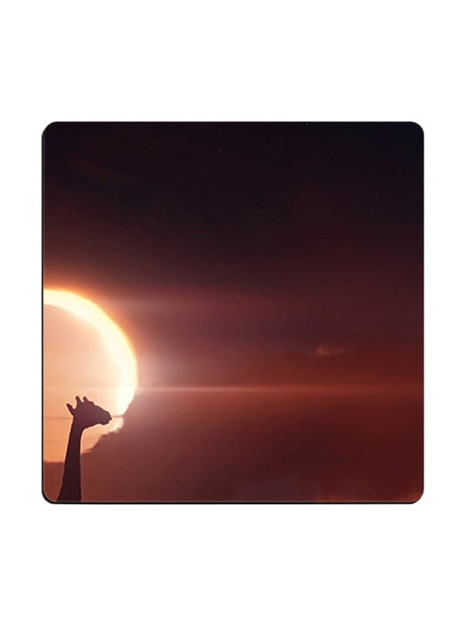 Eclipse Printed Coaster Multicolour 9x9cm
