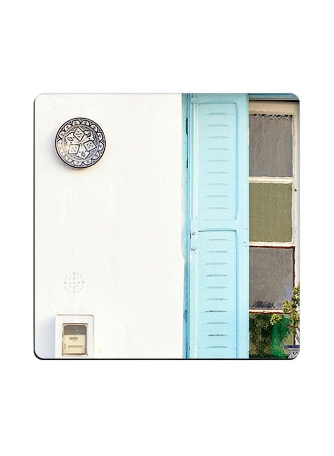 Printed Coaster Multicolour 9x9cm