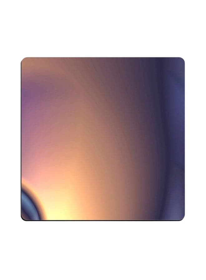 Abstracts Bright Printed Coaster Multicolour 9x9cm