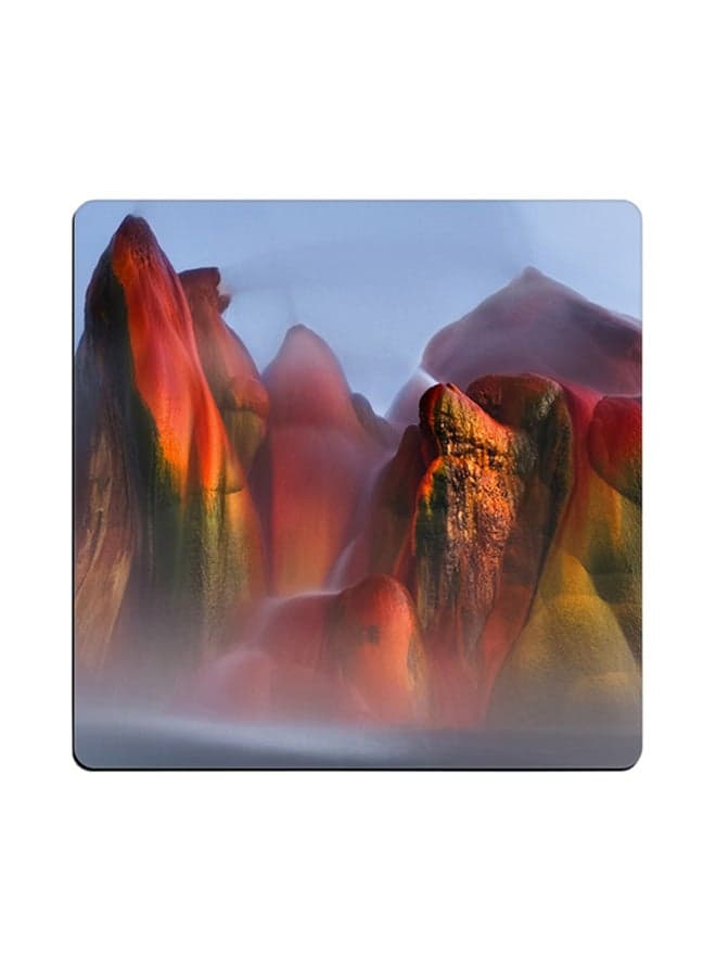 Fly Geyser Printed Coaster Multicolour 9x9cm