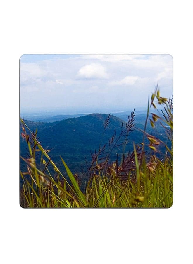 Printed Coaster Multicolour 9x9cm