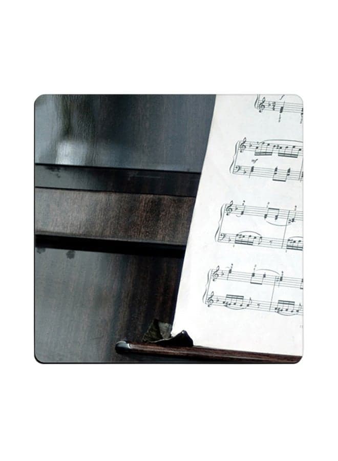Printed Coaster Multicolour 9x9cm