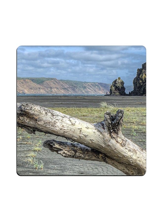 Printed Coaster Multicolour 9x9cm