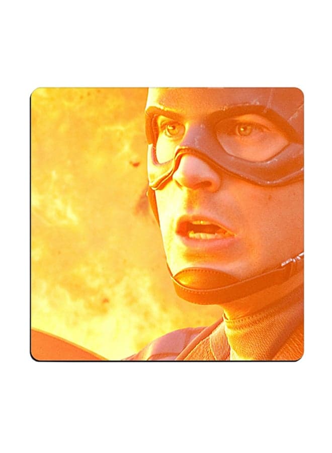 Printed Coaster Multicolour 9x9cm