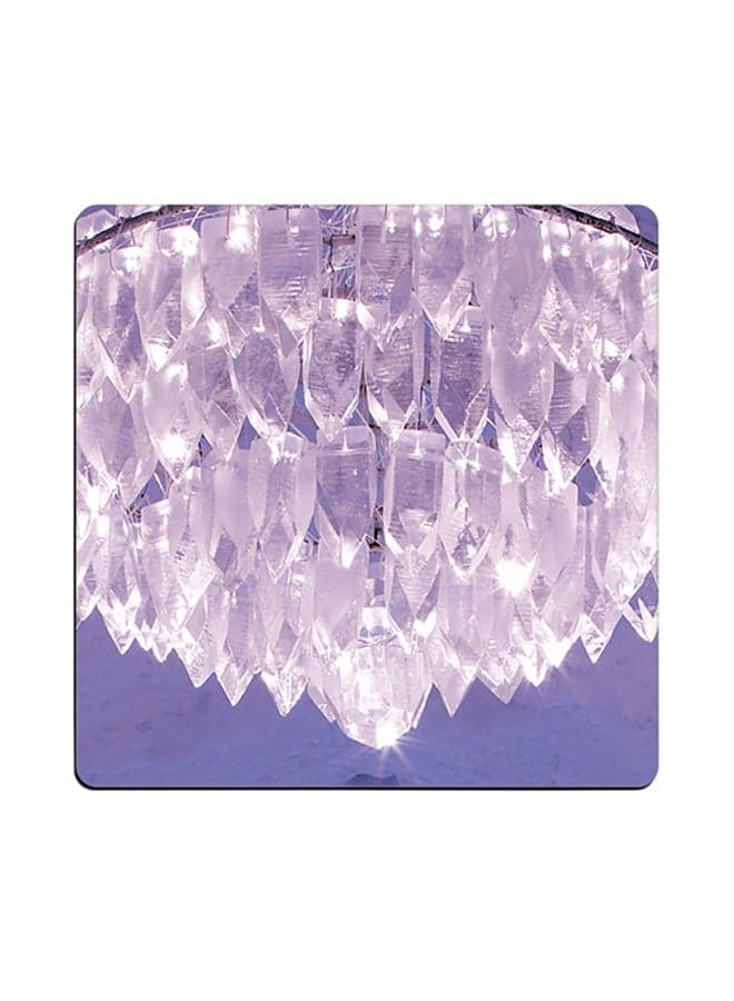 Printed Coaster Multicolour 9x9cm