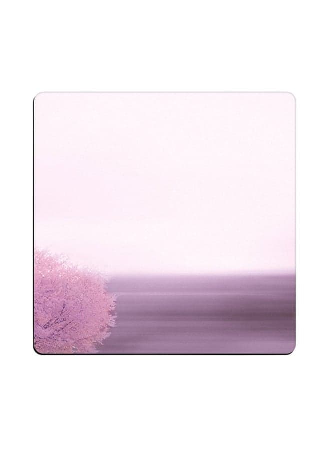 Printed Coaster Multicolour 9x9cm