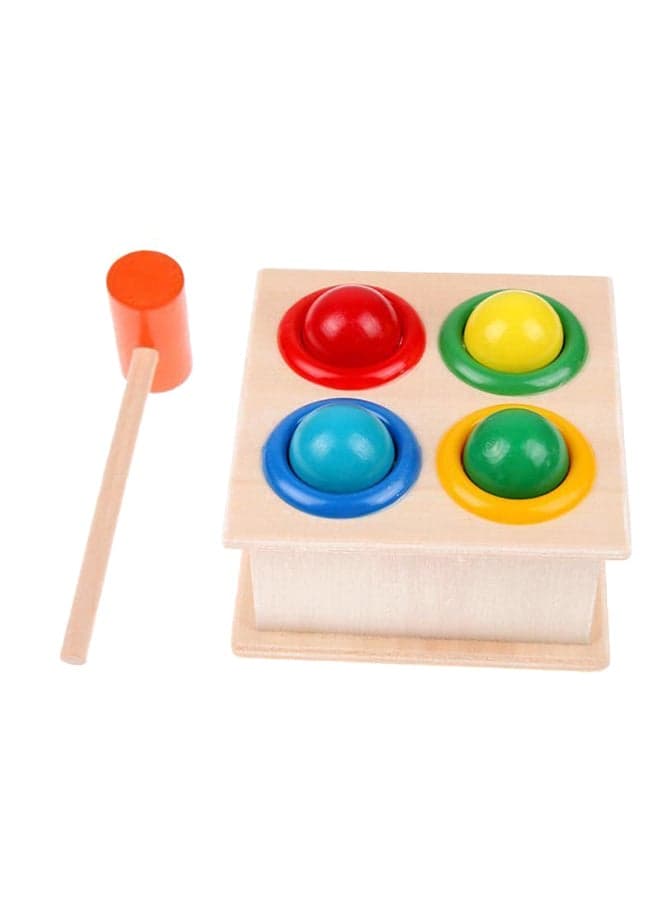 Small Wooden Hammer Box Toy Hammering & Pounding Toys