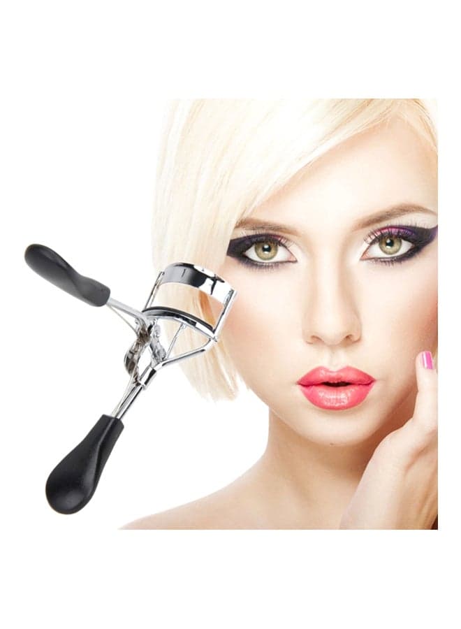 Professional Eyelash Curler Black/Silver Eyelash Tools (3)