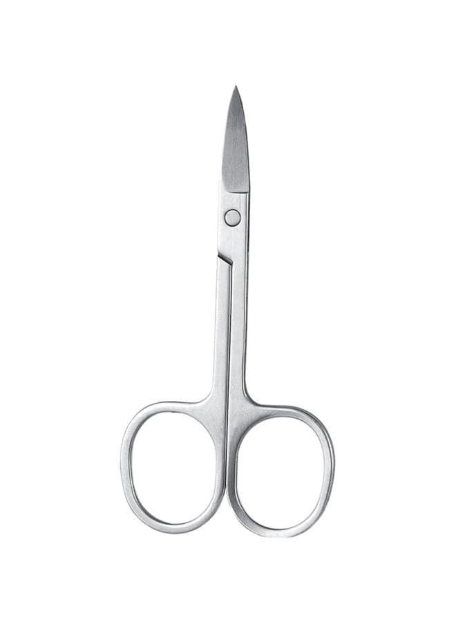 Stainless Steel Scissors Silver Eyebrow Grooming Scissors