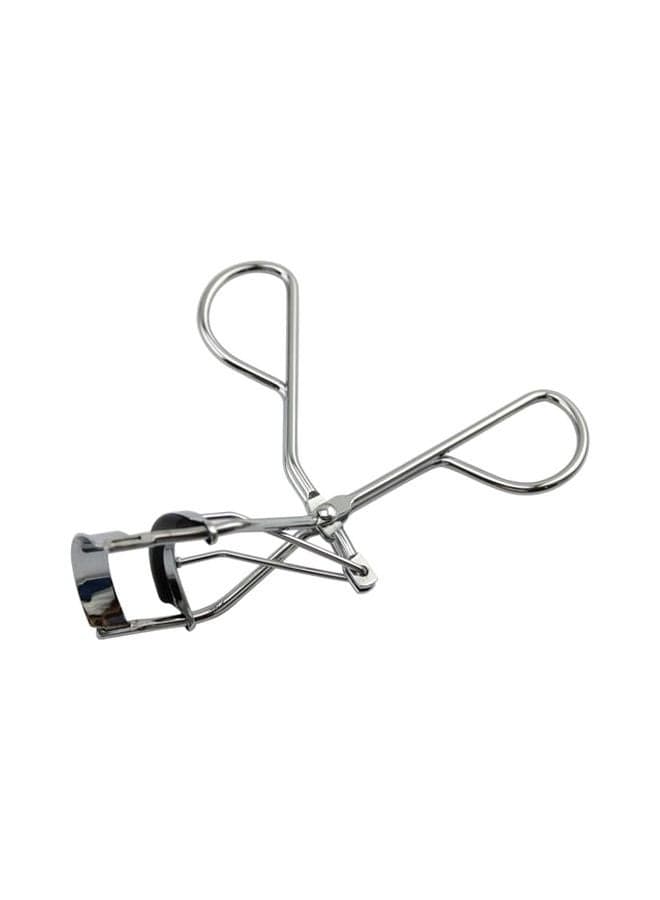 Portable Eyelash Curler Silver Eyelash Tools (3)