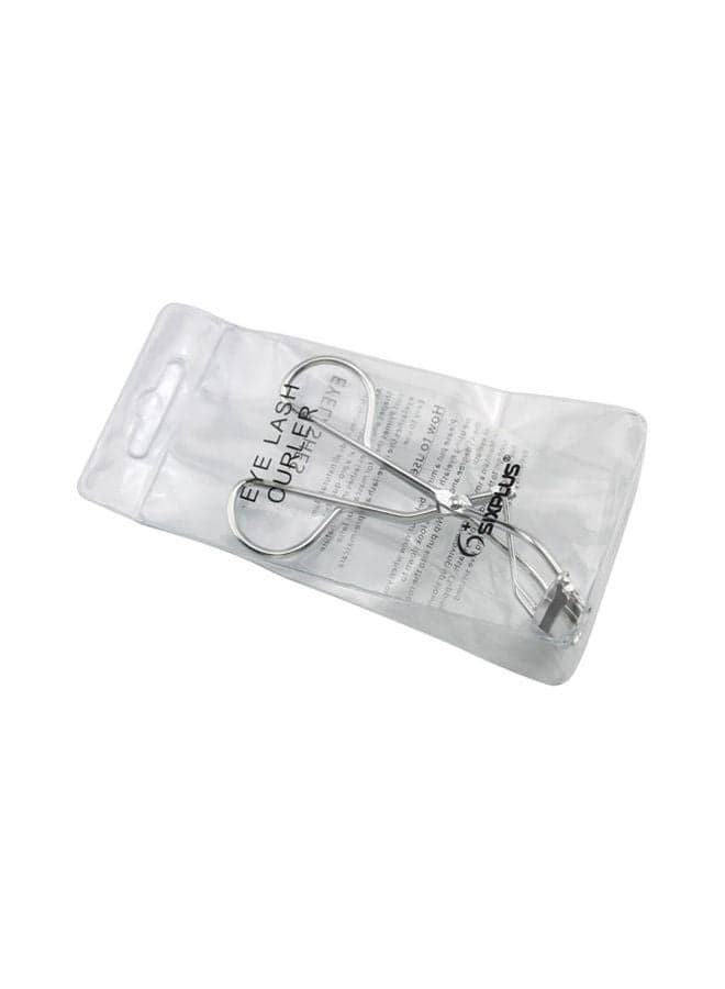 Portable Eyelash Curler Silver Eyelash Tools (4)