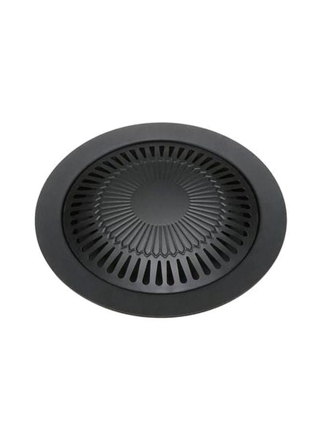 Smokeless Indoor Barbeque Grill Pan Black Grilling Pans