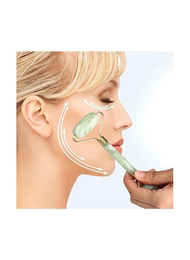 Facial Massage Roller Green/Gold Face Massagers & Rollers (٣)